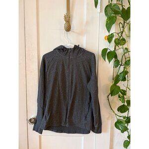 AVIA women’s size large dark gray long sleeve zip up hoodie